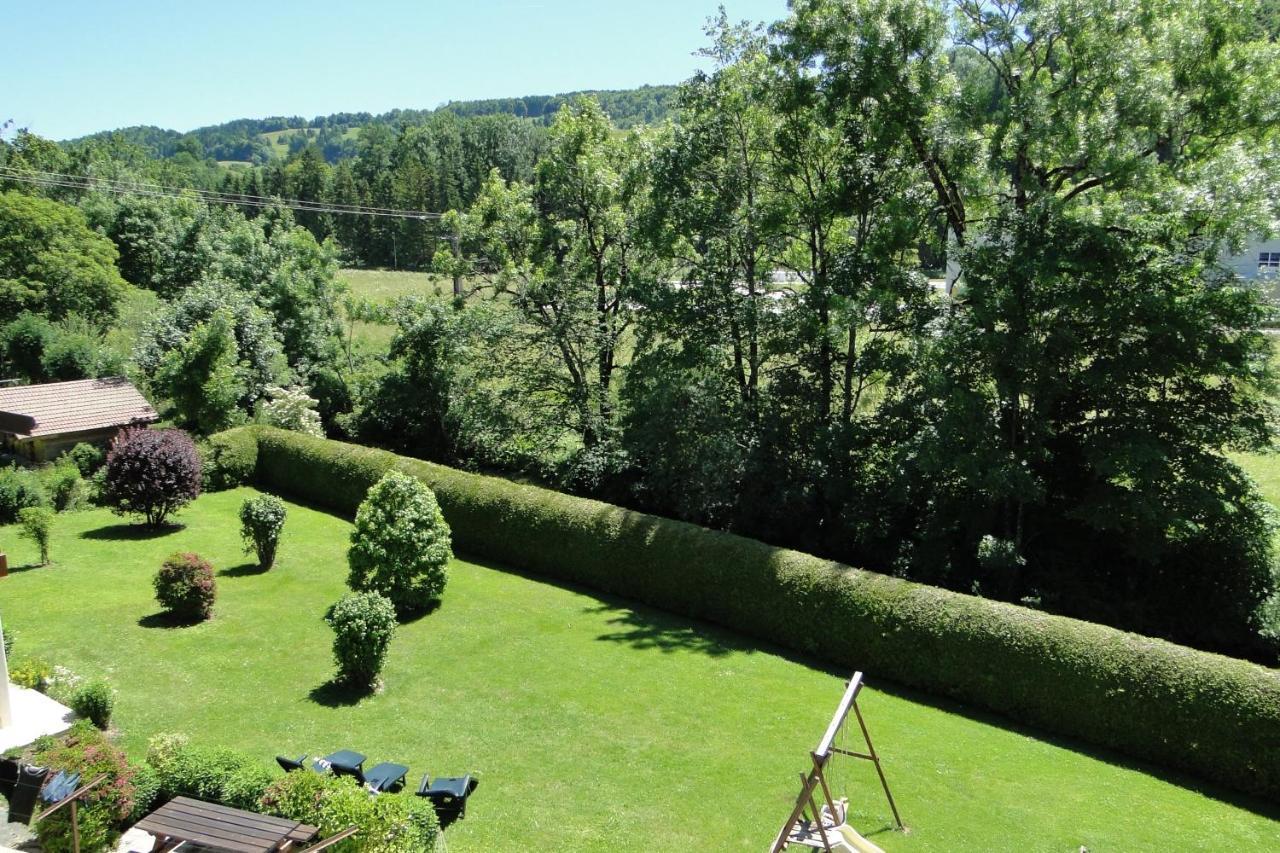 Gite 829 Montagnes Du Jura Avec Spa Et Sauna Classe 3 Etoiles Foncine-le-Haut Kültér fotó