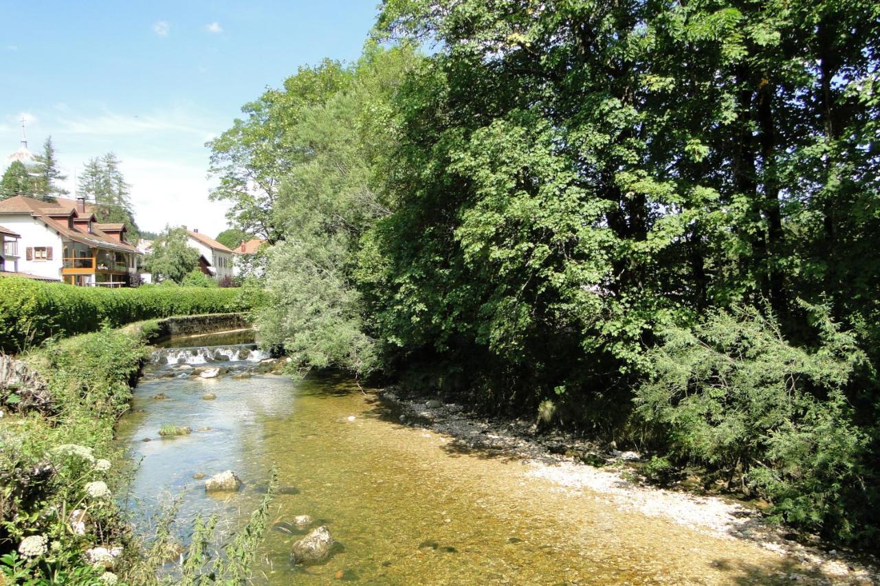 Gite 829 Montagnes Du Jura Avec Spa Et Sauna Classe 3 Etoiles Foncine-le-Haut Kültér fotó